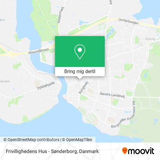 Frivillighedens Hus - Sønderborg kort