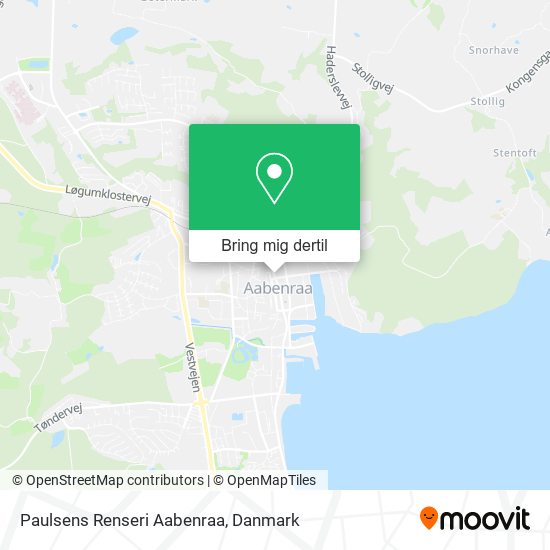 Paulsens Renseri Aabenraa kort