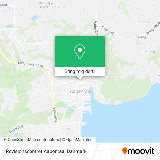Revisionscentret Aabenraa kort