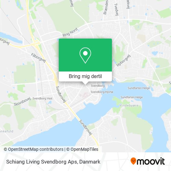 Schiang Living Svendborg Aps kort