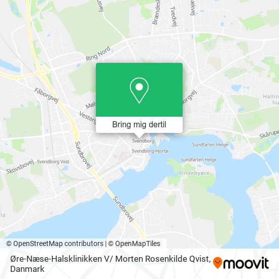 Øre-Næse-Halsklinikken V/ Morten Rosenkilde Qvist kort