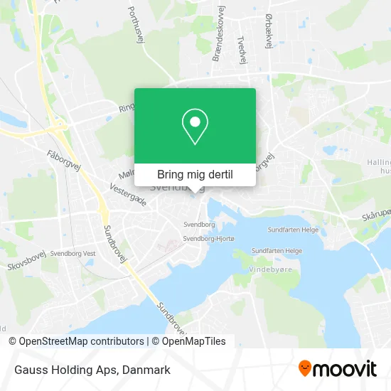 Gauss Holding Aps kort