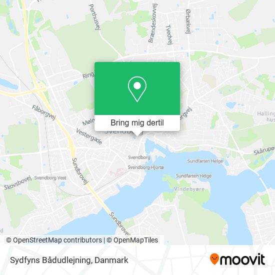 Sydfyns Bådudlejning kort