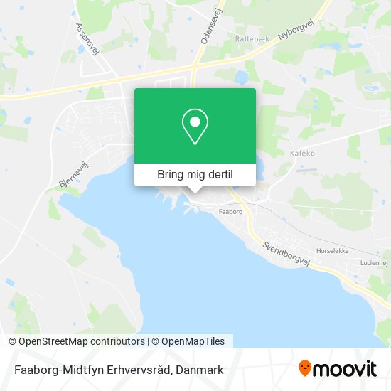 Faaborg-Midtfyn Erhvervsråd kort
