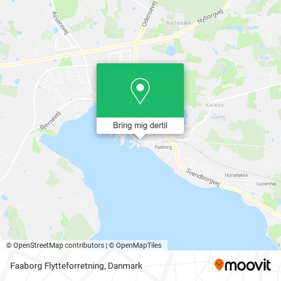 Faaborg Flytteforretning kort