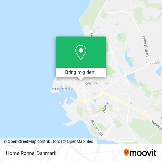 Home Rønne kort