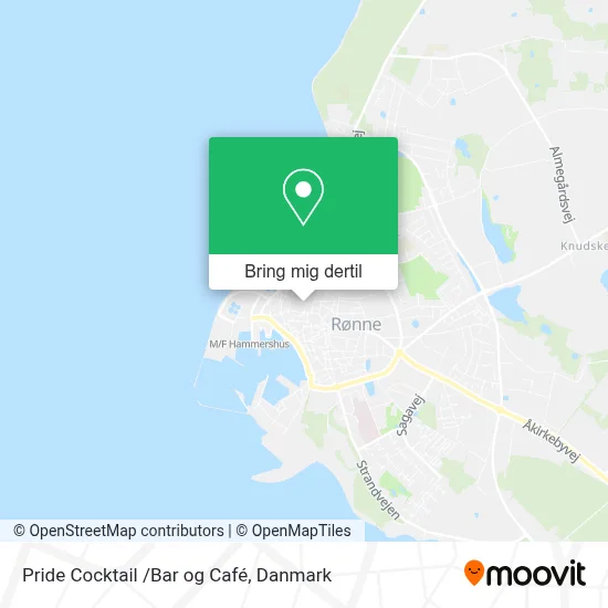 Pride Cocktail /Bar og Café kort