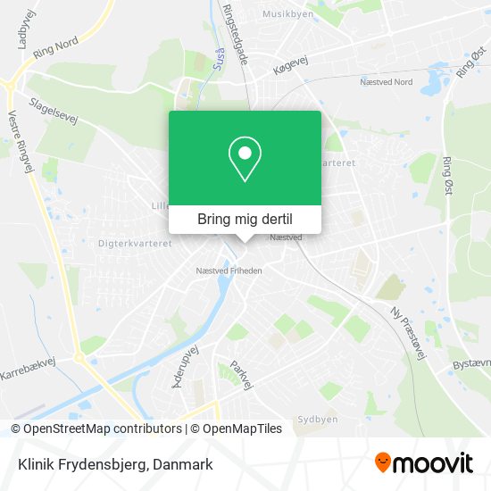 Klinik Frydensbjerg kort