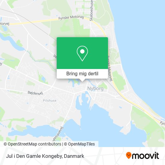 Jul i Den Gamle Kongeby kort