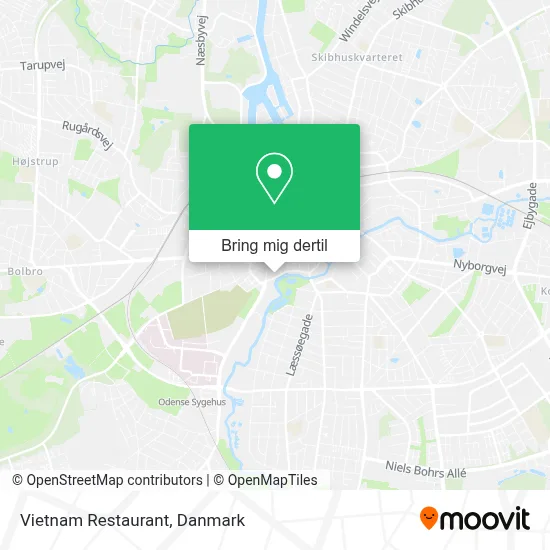 Vietnam Restaurant kort