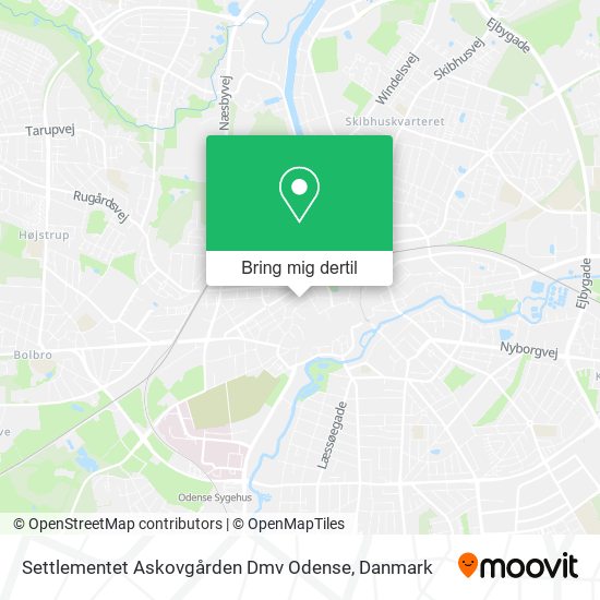 Settlementet Askovgården Dmv Odense kort