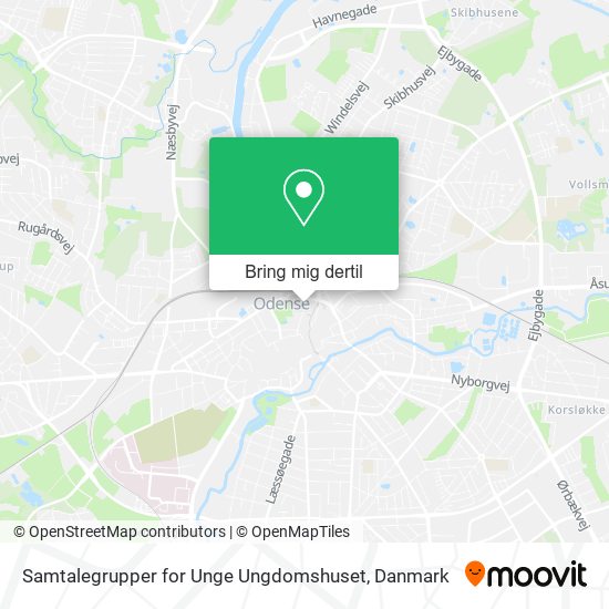 Samtalegrupper for Unge Ungdomshuset kort