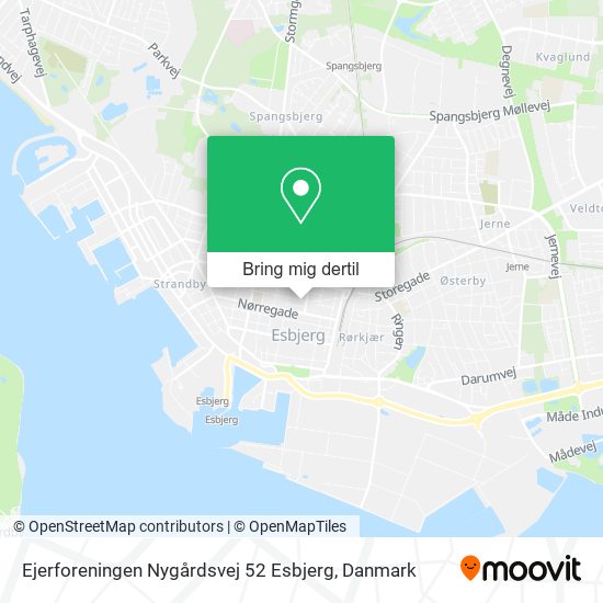 Ejerforeningen Nygårdsvej 52 Esbjerg kort