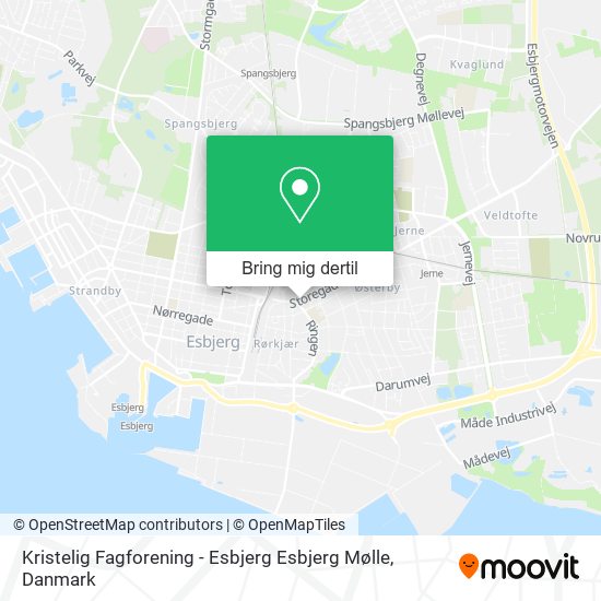 Kristelig Fagforening - Esbjerg Esbjerg Mølle kort
