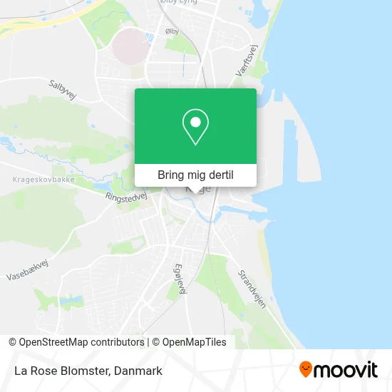 La Rose Blomster kort