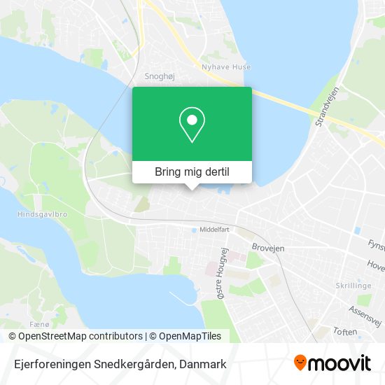 Ejerforeningen Snedkergården kort