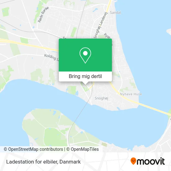 Ladestation for elbiler kort