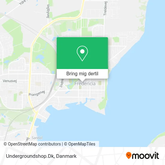 Undergroundshop.Dk kort