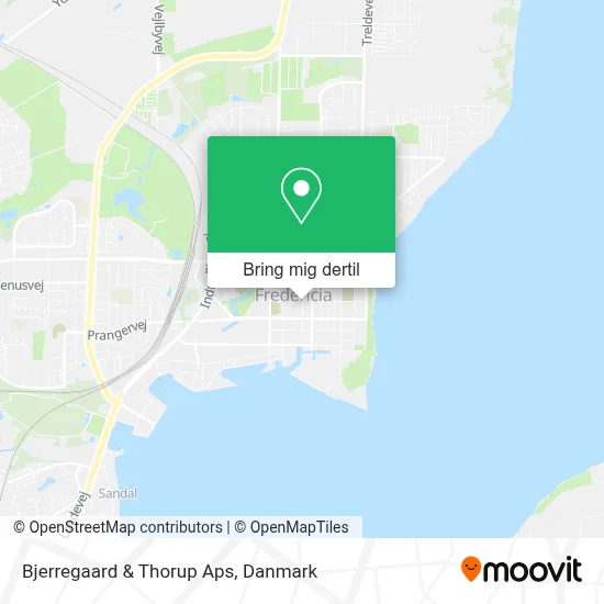 Bjerregaard & Thorup Aps kort