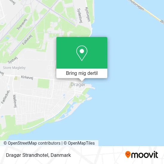 Dragør Strandhotel kort