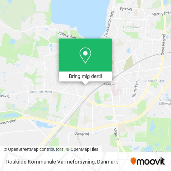 Roskilde Kommunale Varmeforsyning kort