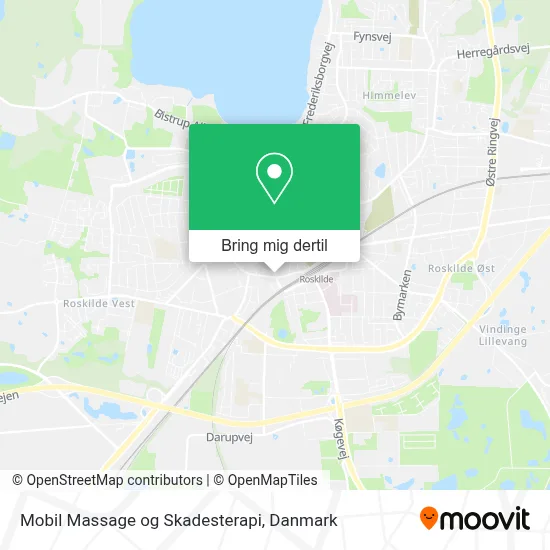 Mobil Massage og Skadesterapi kort