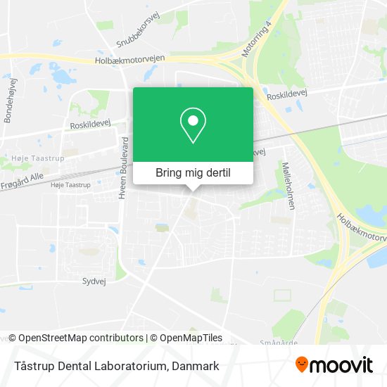 Tåstrup Dental Laboratorium kort