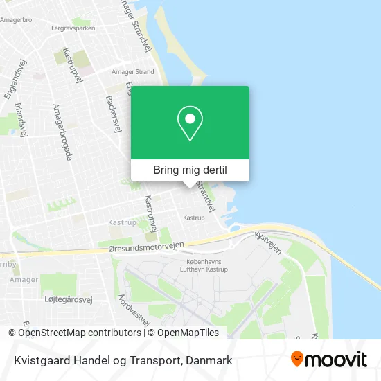 Kvistgaard Handel og Transport kort