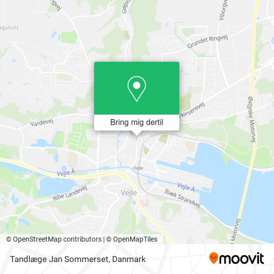 Tandlæge Jan Sommerset kort