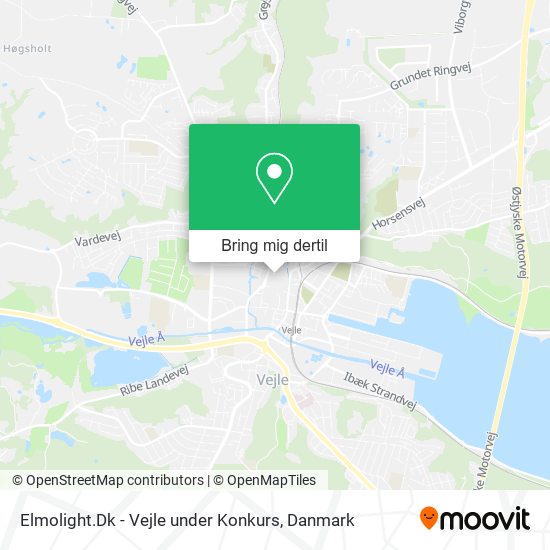 Elmolight.Dk - Vejle under Konkurs kort