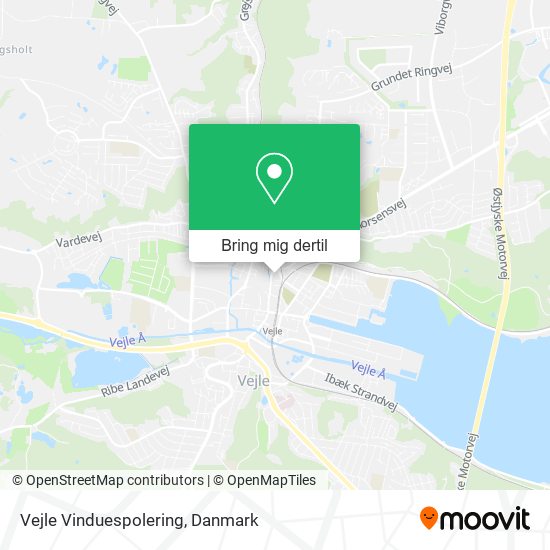 Vejle Vinduespolering kort