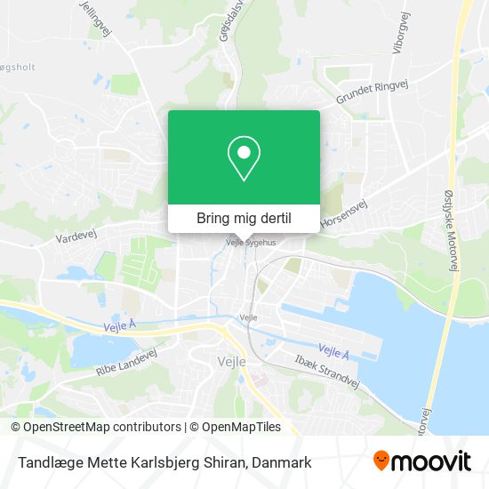 Tandlæge Mette Karlsbjerg Shiran kort