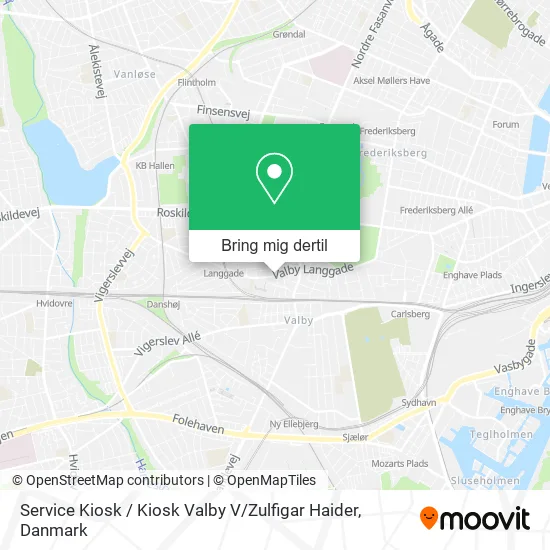 Service Kiosk / Kiosk Valby V / Zulfigar Haider kort