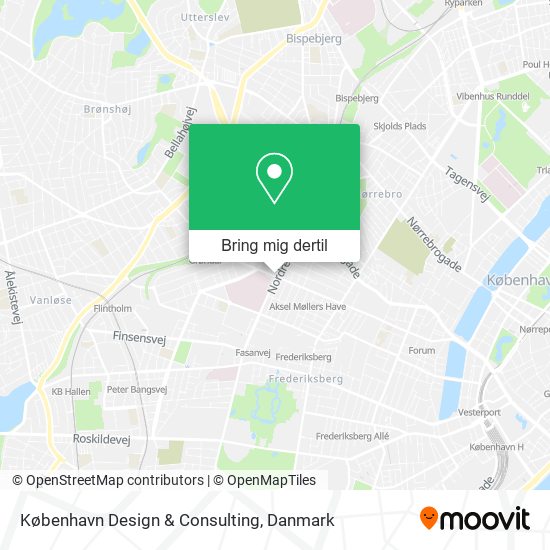 København Design & Consulting kort