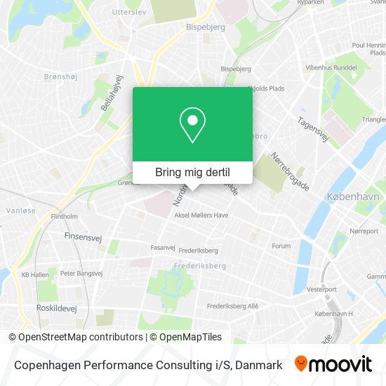 Copenhagen Performance Consulting i / S kort