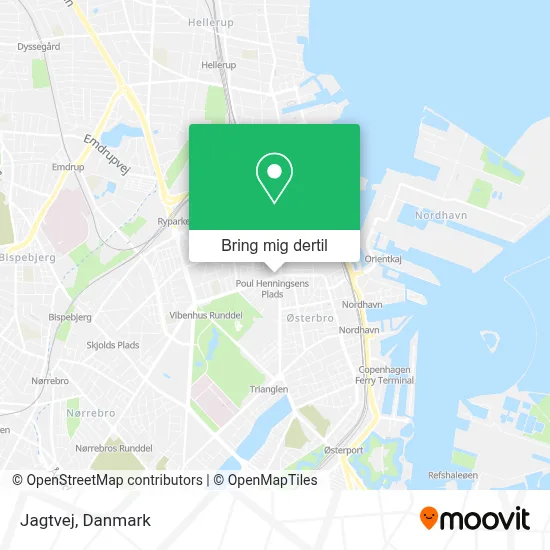 Jagtvej kort
