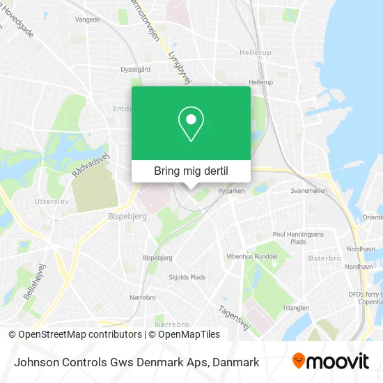 Johnson Controls Gws Denmark Aps kort