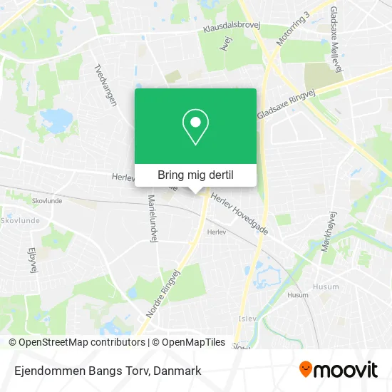 Ejendommen Bangs Torv kort