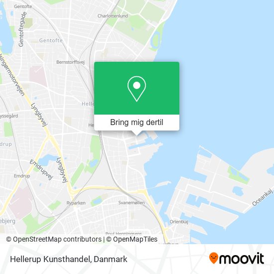 Hellerup Kunsthandel kort