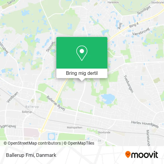 Ballerup Fmi kort
