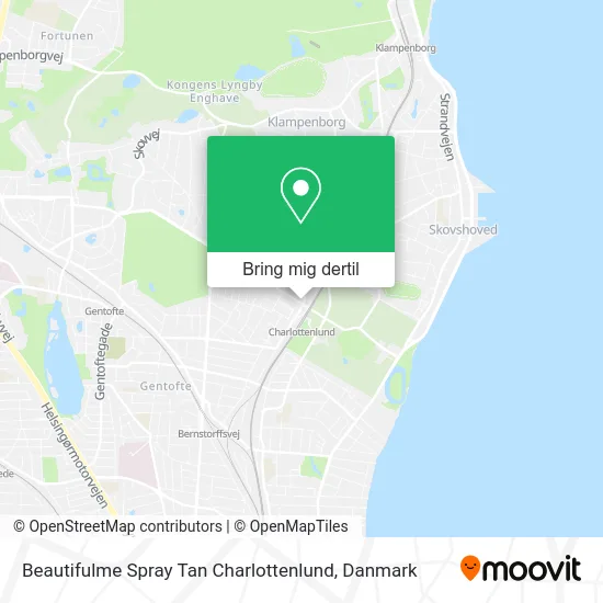 Beautifulme Spray Tan Charlottenlund kort