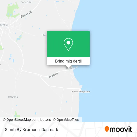 Simiti By Kromann kort