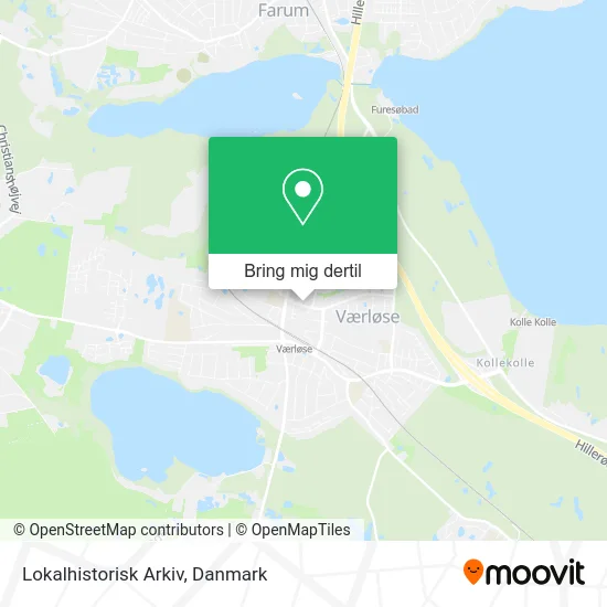 Lokalhistorisk Arkiv kort