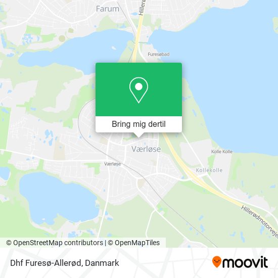 Dhf Furesø-Allerød kort