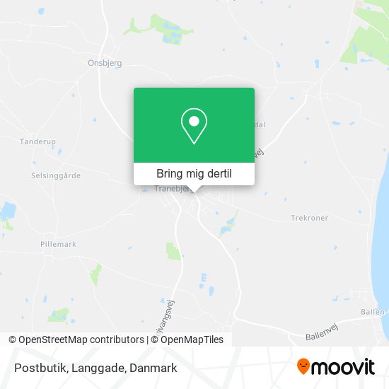 Postbutik, Langgade kort