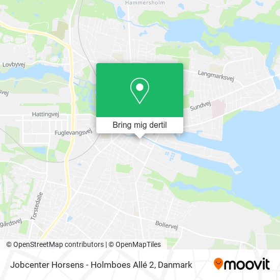 Jobcenter Horsens - Holmboes Allé 2 kort