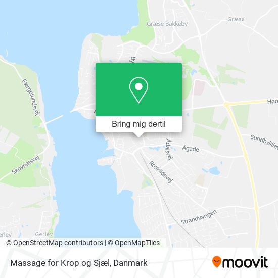 Massage for Krop og Sjæl kort