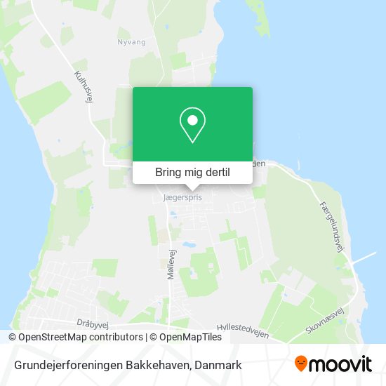 Grundejerforeningen Bakkehaven kort