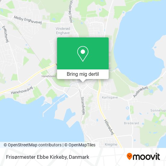 Frisørmester Ebbe Kirkeby kort