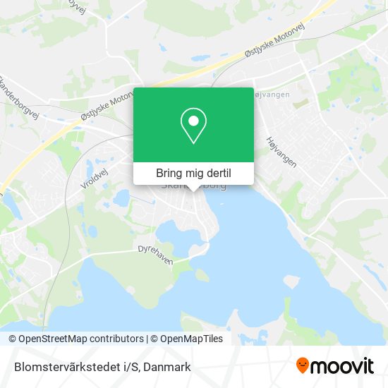 Blomstervãrkstedet i/S kort